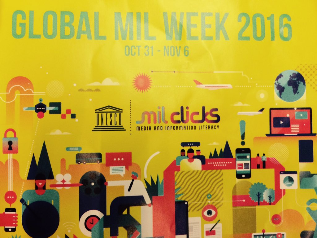 Global MIL Week 2016: MIL at the heart of learning and education #MILWeek2016